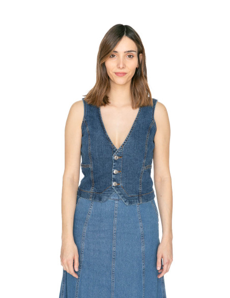 falda larga denim kitta byoung sommes demode zaragoza