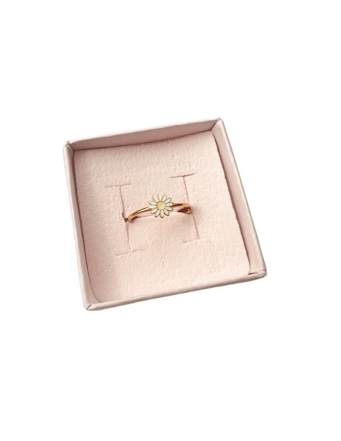 anillo margarita esmalte srta bolitas sommes demode zaragoza