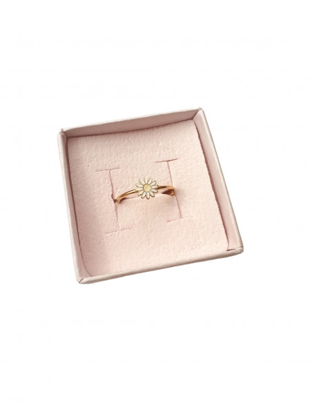 anillo margarita esmalte srta bolitas sommes demode zaragoza