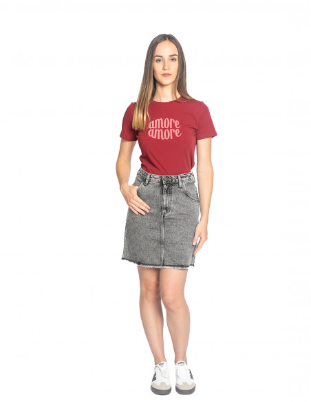 falda corta denim gris yopday american vintage sommes demode zaragoza