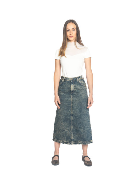 falda midi denim dirty vintage joybird american vintage sommes demode zaragoza