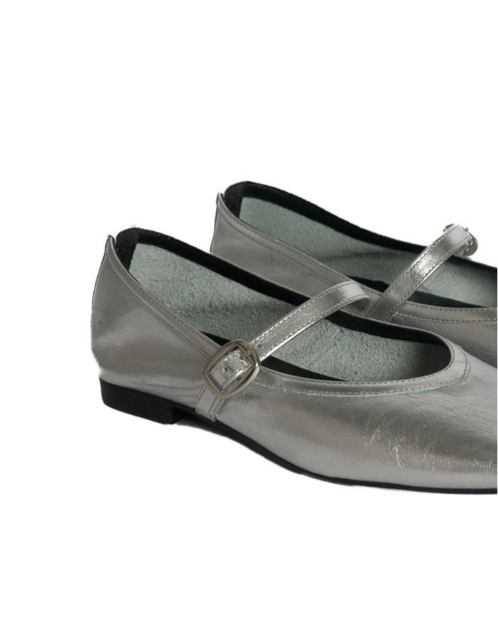 Comprar Bailarinas plateadas Maya de Bryan Stepwise en Sommes Demode