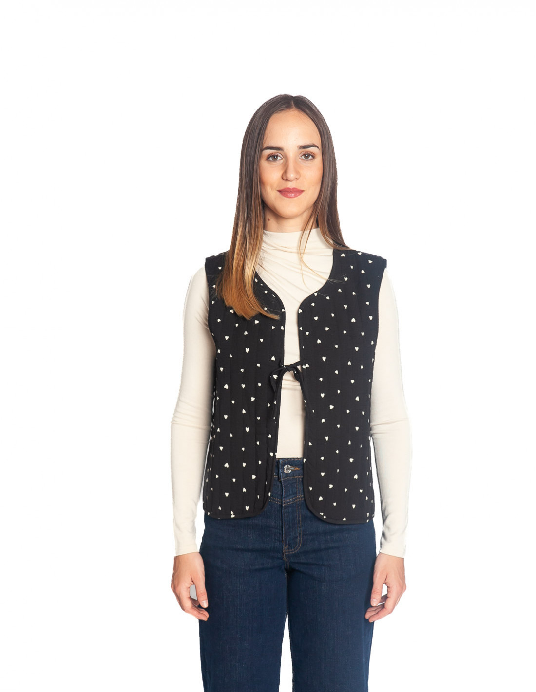 Chaleco de algodon outlet