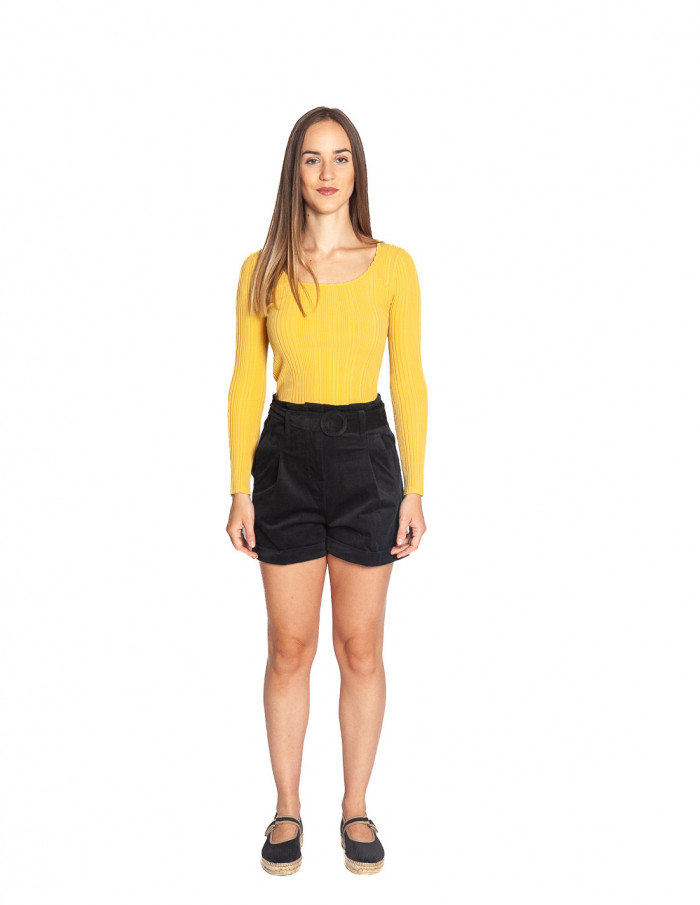 Shorts micro pana navy Leontine Artlove Sommes Demode Zaragoza Online