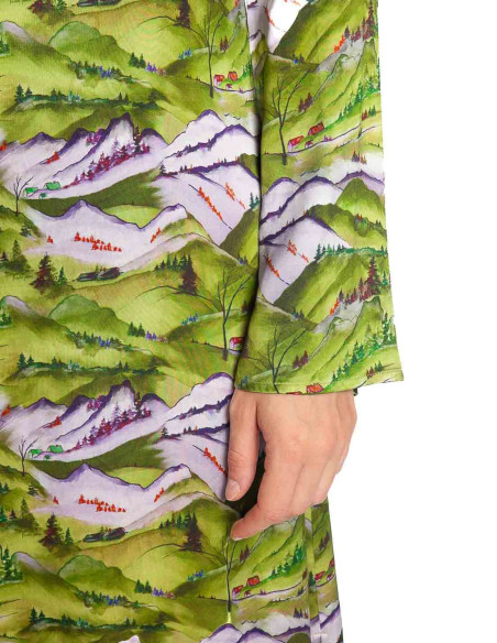 Comprar Vestido largo montañas Pamelia de marca FRNCH en Sommes Demode