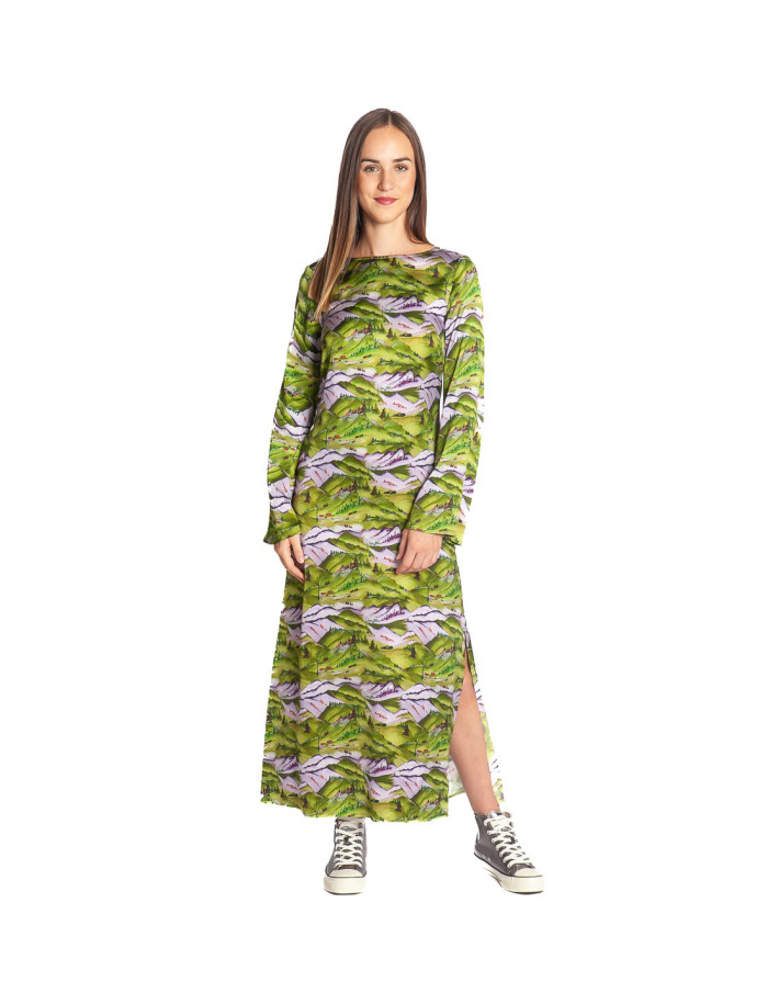 Comprar Vestido largo montañas Pamelia de marca FRNCH en Sommes Demode