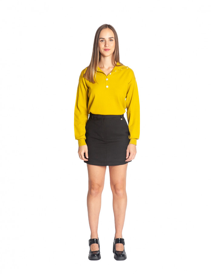 FALDA PANTALON CORTA NEGRA BSB