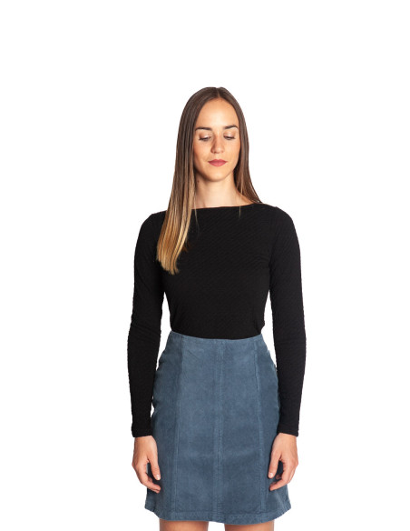 Falda corta pana azul Cordano Ichi Sommes Demode Online Zaragoza