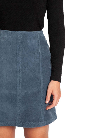 Falda corta pana azul Cordano Ichi Sommes Demode Online Zaragoza
