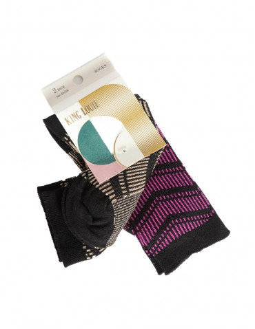 Pack calcetines brillo Dynasty King Louie Sommes Demode Online Zaragoza 2