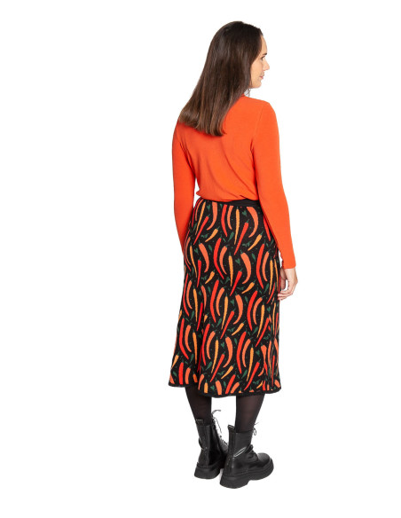 falda midi punto negra hot chilly pepa loves somme demode zaragoza