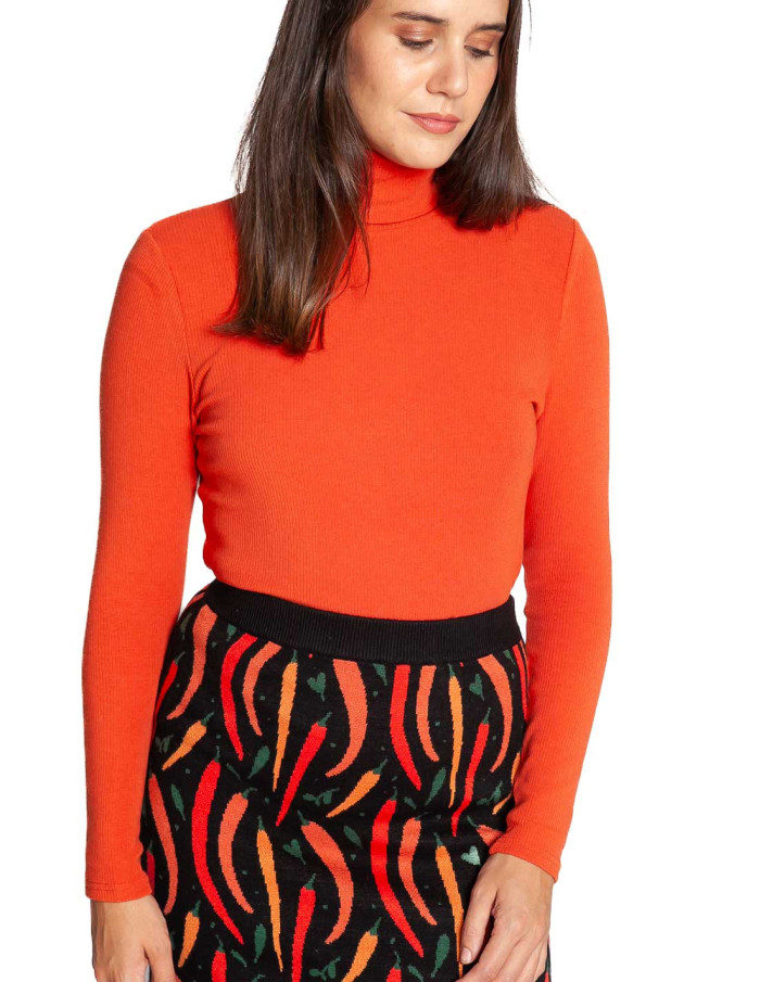 falda midi punto negra hot chilly pepa loves somme demode zaragoza