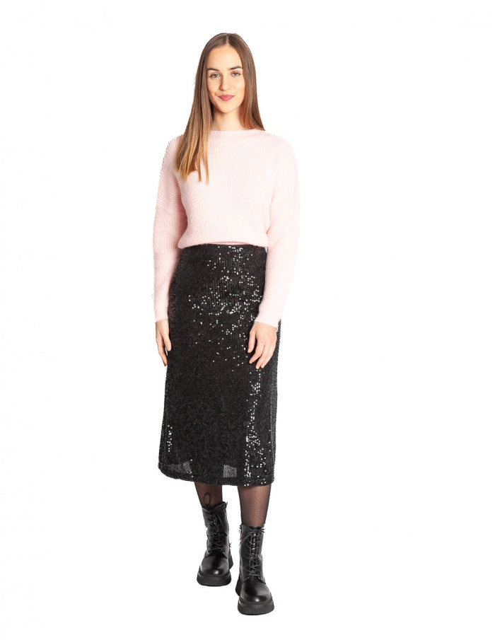 Falda midi lentejuelas Dila Artlove Sommes Demode Zaragoza