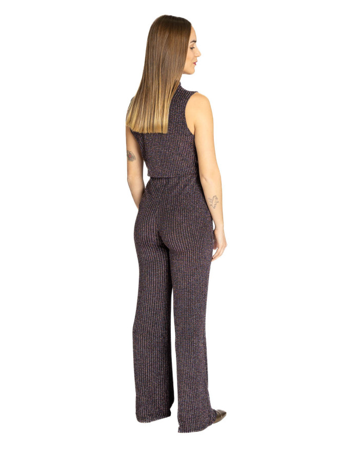 Pantalón punto lurex Majana Ichi Sommes Demode Zaragoza