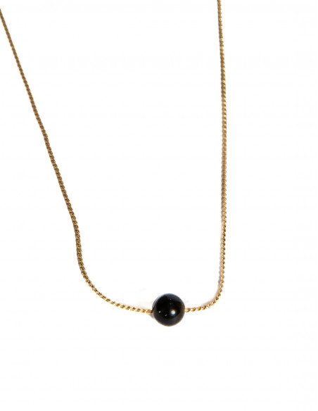 Collar Ivy negro Srta Bolitas Sommes Demode Zaragoza