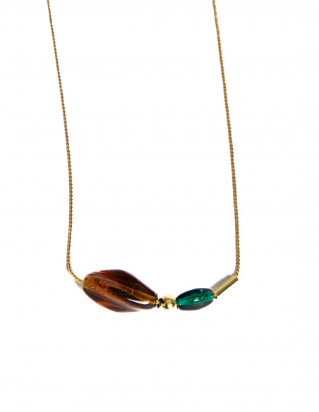 Collar cuentas Caramelo Srta Bolitas Sommes Demode Zaragoza