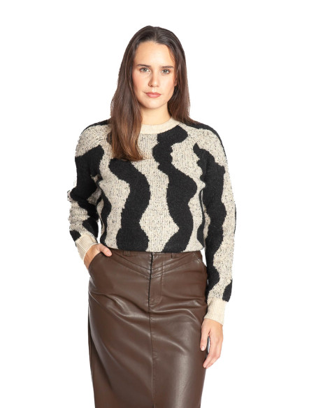 falda midi polipiel marron chocolate nassia frnch sommes demode zaragoza