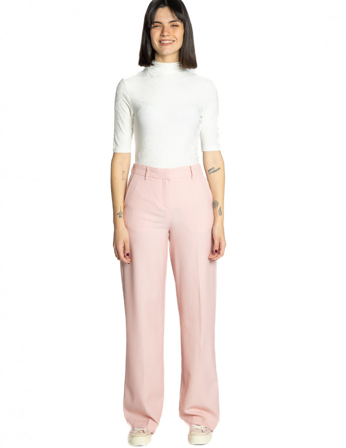 Pantalón rosa pastel Danta Byoung Sommes Demode Zaragoza