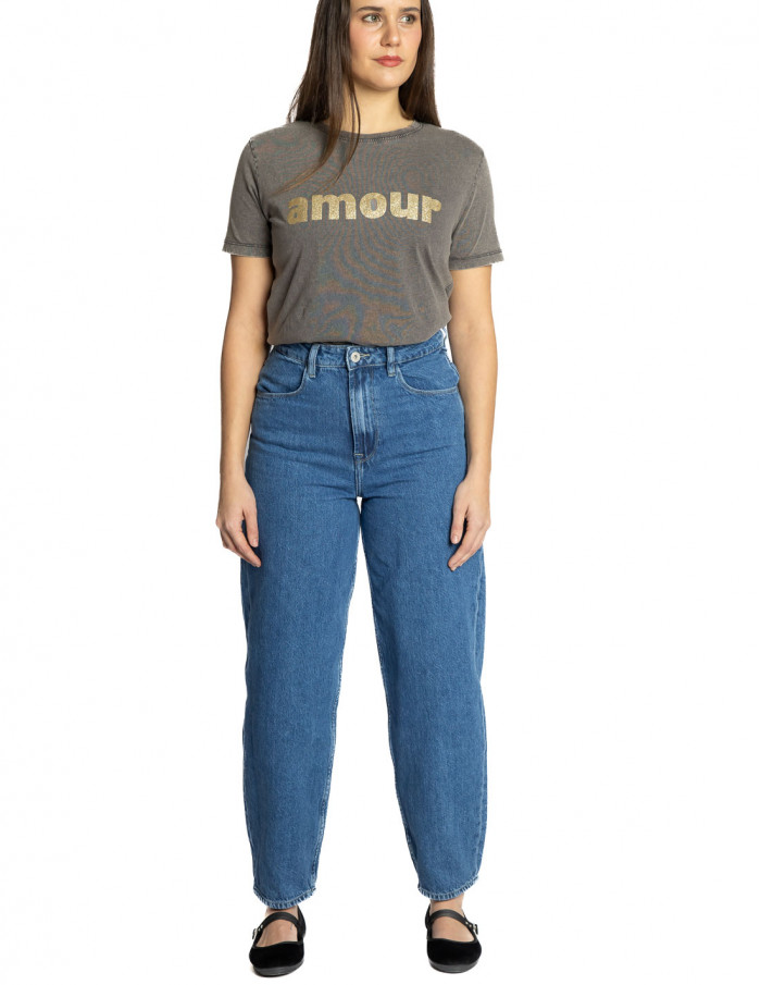 jeans mom fit azul oscuro lavado berisel ichi sommes demode zaragoza