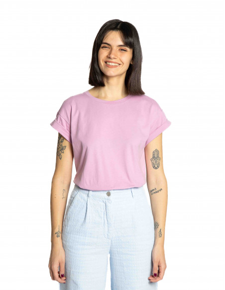 Camiseta algodón manga corta rosa Juna CKS Sommes Demode Zaragoza