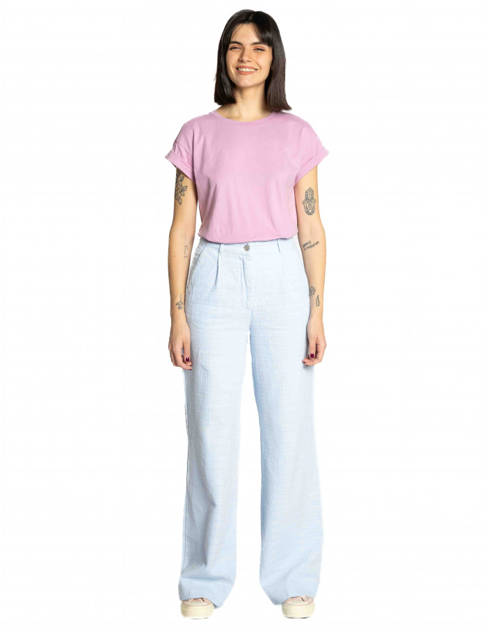 Pantalón denim azul claro bordados Roda CKS Sommes Demode Zaragoza