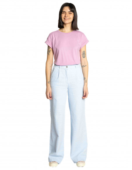 Pantalón denim azul claro bordados Roda CKS Sommes Demode Zaragoza
