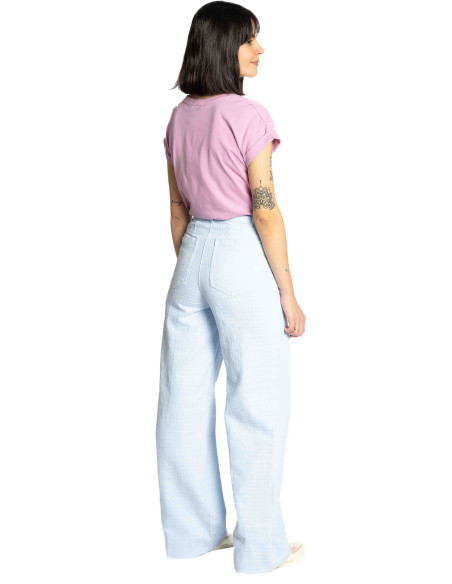 Pantalón denim azul claro bordados Roda CKS Sommes Demode Zaragoza