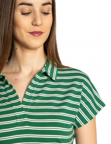 top cuello polo verde rayas blancas nice things sommes demode zaragoza 2