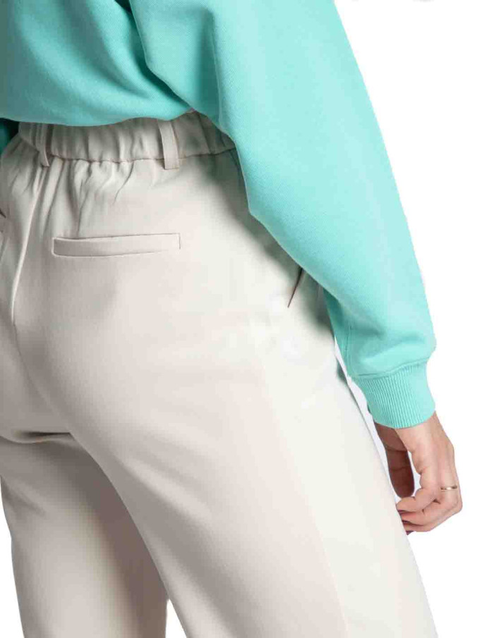 pantalon recto color marfil yaya sommes demode zaragoza