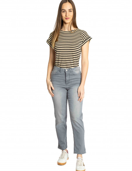 jeans twiggy raven color gris lavado ichi sommes demode zaragoza