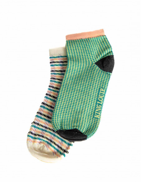Pack de calcetines multicolor scout King Louie Sommes Demode Zaragoza
