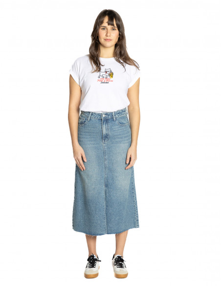 falda midi denim azul carole artlove sommes demode zaragoza