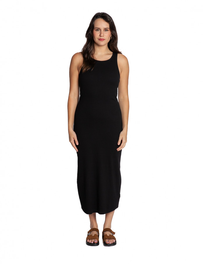 vestido canale tirantes negro motala dedicated sommes demode zaragoza