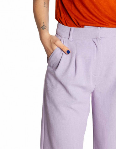 pantalon fluido pinzas lila fintan king louie sommes demode zaragoza 2