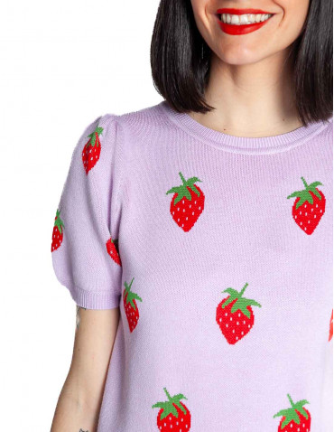 top punto lila fresas dominique sugarhill sommes demode zaragoza 2