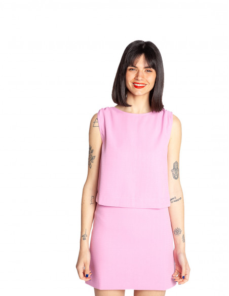 top crop rosa chicle paume grace&mila sommes demode zaragoza