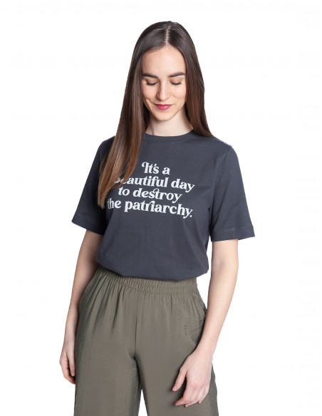 camiseta gris beautiful day vadstena dedicated sommes demode zaragoza