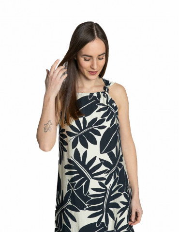 vestido largo floral filodendro wild pony sommes demode zaragoza 2