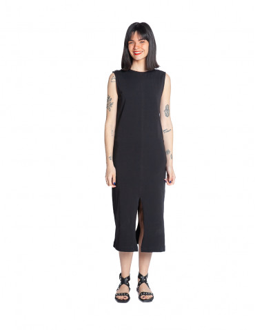 Vestido midi algodón negro Sayula Suite13lab sommes demode zaragoza