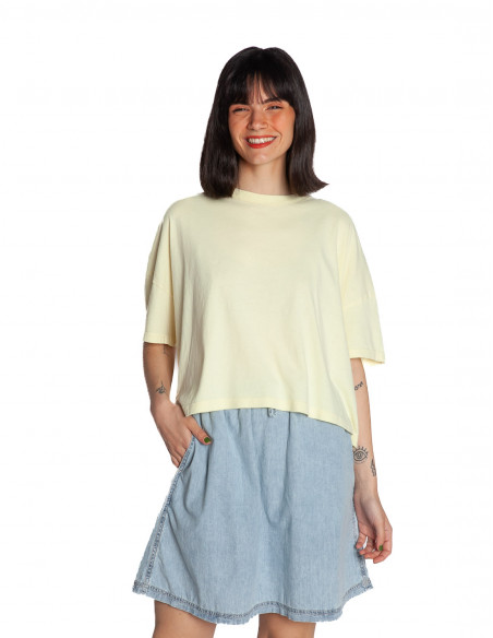 camiseta oversize vainilla ouky american vintage sommes demode zaragoza