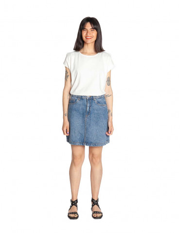 Falda corta denim Aveny stoned Washed Ichi Sommes Demode Zaragoza
