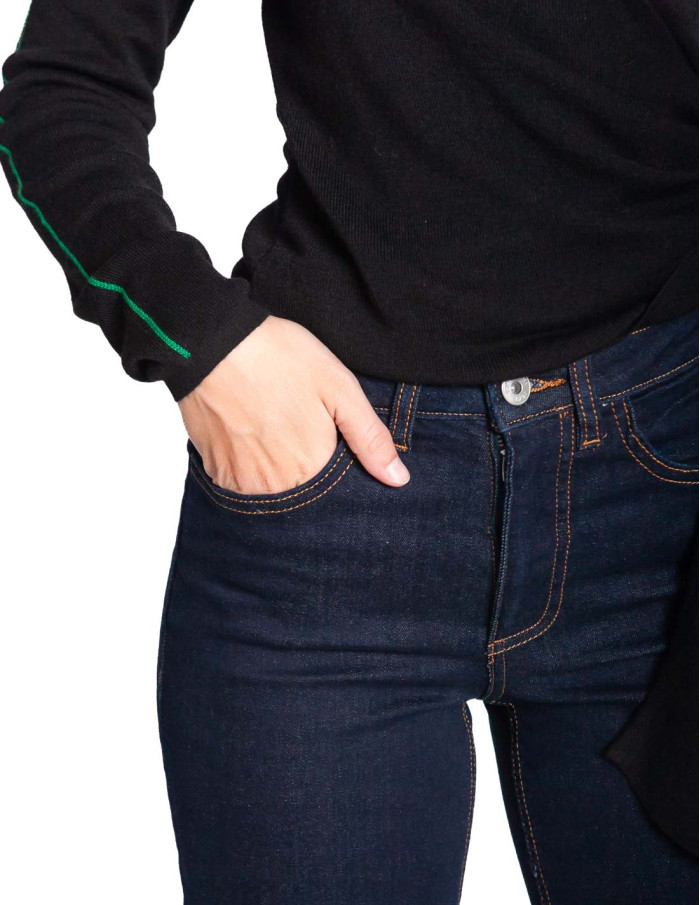 Jeans rectos authentic blue twiggy straight ichi sommes demode zaragoza