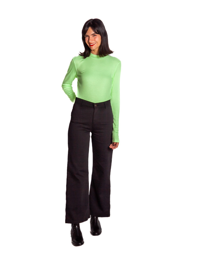 Pantalon vaquero básico negro compañía fantastica sommes demode zaragoza