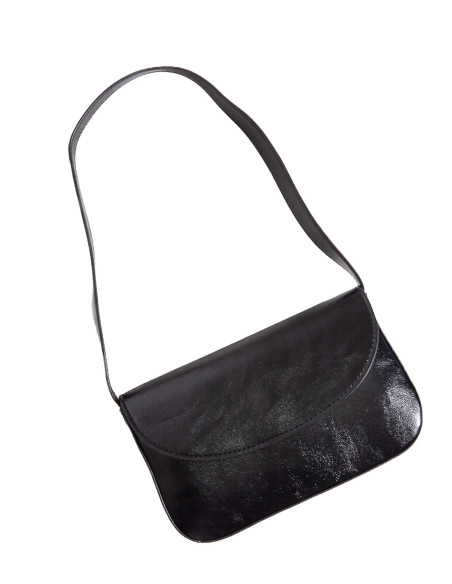 bolso mini piel sintetica color negro compañia fantastica sommes demode zaragoza
