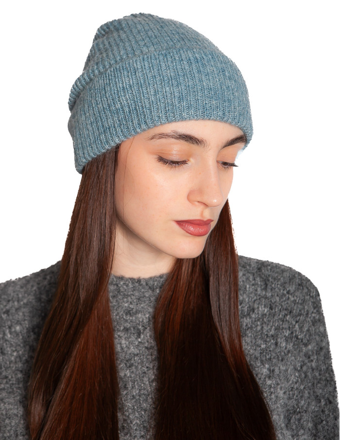 gorro punto azul claro nam grace and mila sommes demode zaragoza