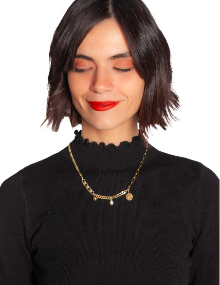 Collar meng charms oro klimbim sommes demode zaragoza