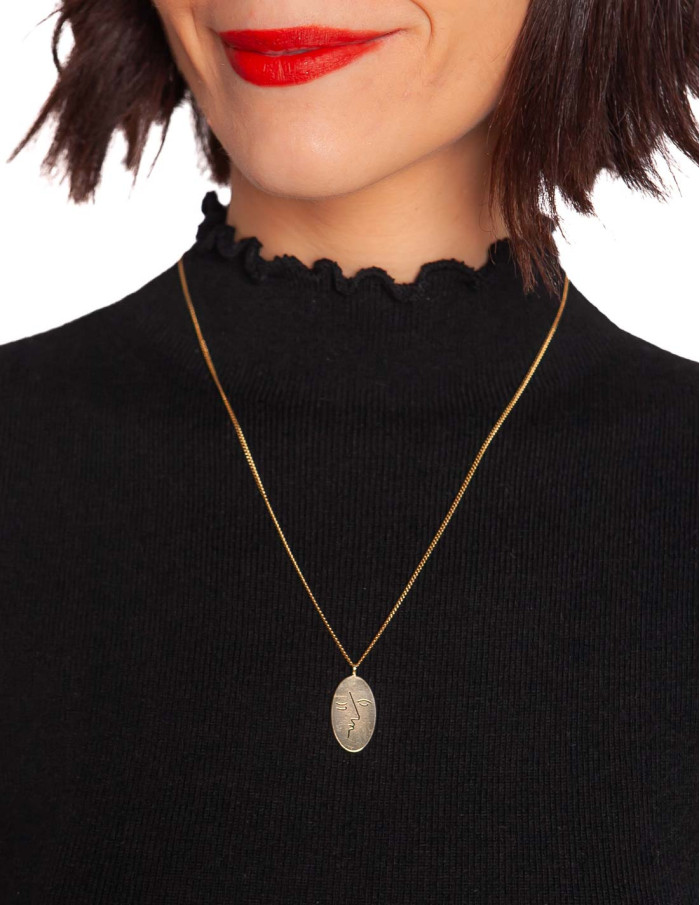 Collar kiss oro klimbim sommes demode zaragoza