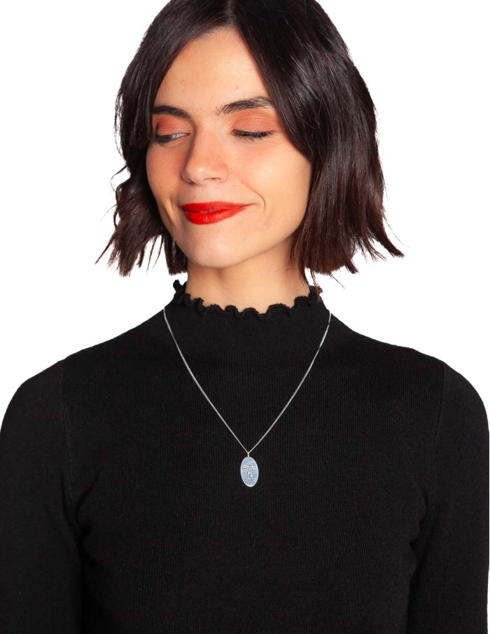 Collar kiss plata klimbim sommes demode zaragoza
