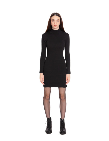 Vestido corto de punto negro talcy grace & mila sommes demode zaragoza