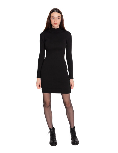 Vestido corto de punto negro talcy grace & mila sommes demode zaragoza